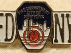 Vintage Fdny Fire Department City Of New York Firefighter Lapel Pin