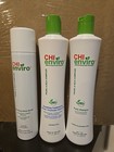 Chi Enviro Smoothing Treatment Kit Colored Chemically Hair Spray shampoo 