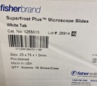 Fisherbrand Superfrost Plus Microscope Slides  10 Boxes Of 72 Slides In The Case