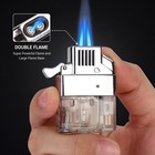 Butane Lighter Insert  Torch Lighters With Dual Torch Jet Flame