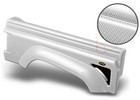 New Yamaha Raptor 660 Plastic White Carbon Fiber Gas Tank Cover