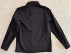 Vintage Fubu Sport Black Button Shirt Mens Medium Hip Hop 90s Front Pocket Y2k