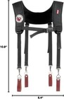 Occidental Leather 1546 Stronghold Lights Industrial Nylon Suspender Suspension