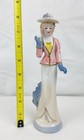 Vintage Figurine Art Deco 1920 s Porcelain Lady Woman In Fancy Dress W hat 8   