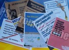 8 Sets Of Ukrainian Propaganda 80 Leaflets  3 Banknotes Anti-russia Korean Kursk