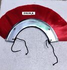 Medieval Knight Roman Gallic Centurian Helmet Red Plume Crest Brush