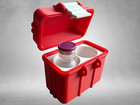 2 Vial Bac Water Storage Case     Organizer For Hospira Bacteriostatic Water Vial