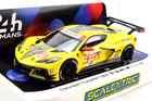 Scalextric Chevrolet Corvette C8 r- 23 Le Mans Dpr W  Lights 1 32 Slot Car C4558