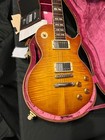 2014 Gibson Custom Shop Long Scale Les Paul Flame Top  59 Neck-iced Tea W ohsc