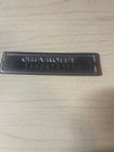 Chevy Chevrolet Door Dash Tag Data Serial Number Plate  stamped W  Your Number 