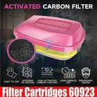 3m 60923 Organic Vapor acid Gas Cartridge P100 10 Filters  5 Pair  Exp 2029