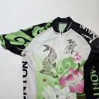 Monton Women   s Full Zip Short Sleeve Cycling Jersey Size Medium 