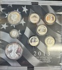 2013 Us Mint Limited Edition Silver Proof 8 Coin Set With Silver Eagle In Ogp
