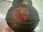 1912 Original Roly Poly Red Indian Cut Plug    the Singer     Tobacco Tin