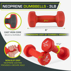 Neoprene Dumbbell Coated For Non-slip Grip