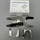 Dental Contoured Anterior Matrix Bands Restoration Metal Matrices System Twin M8
