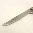 Vintage Queen Cutlery Bird trout Knife Fixed 4  Blade Wood Handle Q Crown