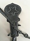 Vintage Cast Iron Hanging Star Scale Balance Beam Arm  