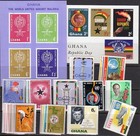 Ghana Stamp Collection        26   Sets   5  S s      1957       Mint
