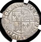 England  Elizabeth I  1558-1603  Silver Shilling  S-2577  Ngc Au58  Top Pop 