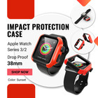 For Apple Watch Series 3 2 Heavy Duty Bumper Case 38   42 Mm  Impact Protection 
