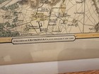 1855 Original J h  Colton Vintage Map The Environs Of Paris