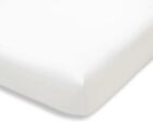 Organic Crib Sheet Baby Crib Fitted Sheet  100  Organic Cotton Crib Sheet  White