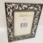 Mini Heirloom Floral Rhinestone Photo Picture Frame Free Standing