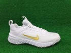 Nike Huarache 9 Elite Tf Lax Lacrosse Turf Shoes White Fn0310-100 Mens Sz 11 New
