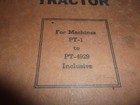 Cat Caterpillar Ten 10 Tractor Dozer Parts Manual Book S n Pt0001-pt4929