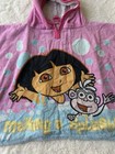 Y2k Nickelodeon  Dora The Explorer Boots  2008 Kids Hooded Bath Towel Ages 2-4 