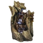 Cascading Caves Polyresin Indoor Water Fountain With Led - 14 In By Sunnydaze