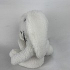 Vintage White Bunny Rabbit Plush Stuffed Animal Movable Joints 11 In Long Ears