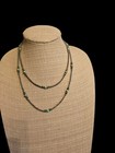 4-8mm Navajo Pearls Necklace 925 Sterling Silver Real Genuine Navajo Pearls 18in