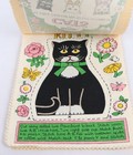 Vtg The Cuckoobird Book Of Cats Fabric Cut   Sew Kitten Pillows Pat Albeck Uk