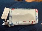 Vera Bradley Zip-around Wristlet Wallet  Turtle Print  White multicolor