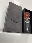 Rosenthal Versace Amber Medusa Crystal Wine Bottle Stopper   Box Free Shipping