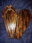 Coffin Hand Made In Usa  11   X 5 25  X  2 5   Wood Stained And Varnished  