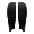 5  Stretched Saddlebags With Chrome Latches For Road King Street Glide 2014-2023