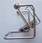 Vintage Chrome Metal Chivas Regal Whisky Bottle Holder And Cradle Pourer