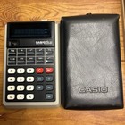 Vintage Casio Fx   10 Scientific Calculator Made In Japan Working W  Original Case