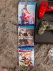Sony Playstation 4 Pro Console Bundle W  3 Controllers Headset   Games