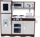 Kitchen Playset For Kids Ages 3-8  Wooden Pretend Play Kitchen  Incloud Telep   