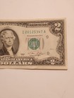 1976  2 Two Dollar Bicentennial Bill Federal Reserve Note  