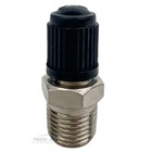 2 Pack 1 8  Male Npt Schrader Valve Brass Tire   Receiver Tank Filler Stem