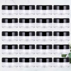 60 Pcs Cream Box Sample Jars For Cosmetics Small Lotion Containers Round Pot