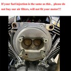 Spin Cut Air Filter Cleaner Fit For Harley 2000 Up Dyna Softail Touring Cv Carb