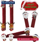 Mosoan Christmas Decorations Indoor 6 Pack Christmas Refrigerator Fridge Door Ha
