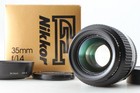 Sic  top Mint In Box  Nikon Ais Ai-s Nikkor 35mm F1 4 Film Camera Lens Fromjapan
