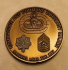 3rd Ranger Battalion Commander   Command Sergeant Major Army Challenge Coin